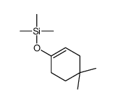 (4,4-dimethylcyclohexen-1-yl)oxy-trimethylsilane结构式