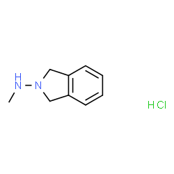 N-Methylisoindolin-2-amine hydrochloride Structure