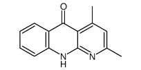 2,4-Dimethyl-10H-benzo[b]-1,8-naphthyrid-5-one Structure