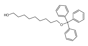 9-hydroxynonyl-1-triphenylmethylether Structure