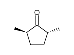 (+/-)-trans-2,5-dimethylcyclopentanone Structure