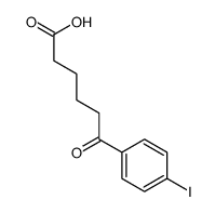 6-(4-Iodophenyl)-6-oxohexanoic acid结构式