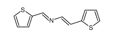 1-(Thien-2-yl)-4-(thien-2-yl)-2-azabuta-1,3-diene结构式