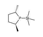 (2S,5S)-2,5-dimethyl-1-(trimethylsilyl)phospholane结构式