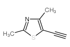 5-乙炔-2,4-二甲基噻唑结构式