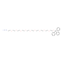 Trityl-PEG10-azide structure
