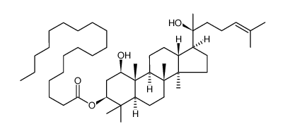 1β,20-(S)-dihydroxydammar-24(25)-ene-3β-O-stearate Structure