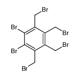 1,2-dibromo-3,4,5,6-tetrakis(bromomethyl)benzene结构式