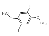 1-氯-4-碘-2,5-二甲氧基苯结构式