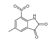 5-methyl-7-nitro-indole-2,3-dione Structure