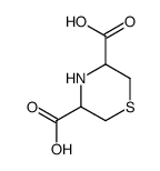 1,4-thiomorpholine-3,5-dicarboxylic acid结构式