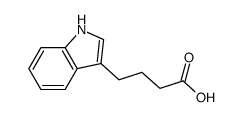 3-Indolebutyric acid structure