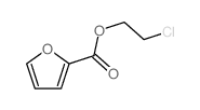 2-Furancarboxylic acid,2-chloroethyl ester Structure