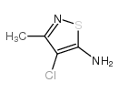 5-氨基-4-氯-3-甲基异噻唑结构式