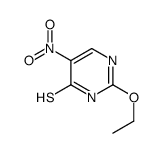 2-ethoxy-5-nitro-1H-pyrimidine-6-thione Structure