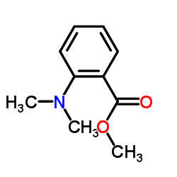 N,N-二甲基邻氨基苯甲酸甲酯结构式