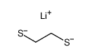 dilithium ethane-1,2-dithiolate Structure