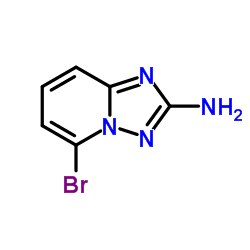 5-溴-[1,2,4]三噻唑[1,5-A]吡啶-2-胺结构式