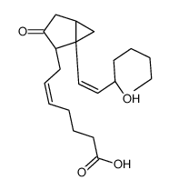 11-deoxy-11,12-methanoprostaglandin E2结构式