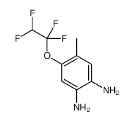 4-methyl-5-(1,1,2,2-tetrafluoroethoxy)benzene-1,2-diamine Structure