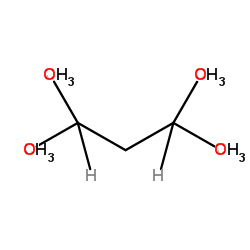 1,1,3,3-四乙氧基丙烷-D2结构式