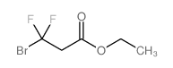 3-溴-3,3-二氟丙酸乙酯结构式