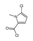1H-Pyrrole-2-carbonyl chloride, 5-chloro-1-methyl- (9CI)结构式