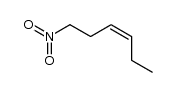 (Z)-1-Nitrohex-3-ene结构式