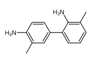 3,3'-dimethyl-biphenyl-2,4'-diyldiamine结构式