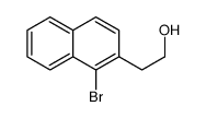 2-(1-bromonaphthalen-2-yl)ethanol结构式