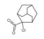 2-chloro-2-nitro-adamantane Structure
