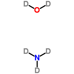 重水铵-d4溶液结构式
