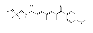 O-(2-methoxypropyl)-(S)-trichostatin A结构式