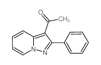 1-(2-phenylpyrazolo[1,5-a]pyridin-3-yl)ethanone结构式