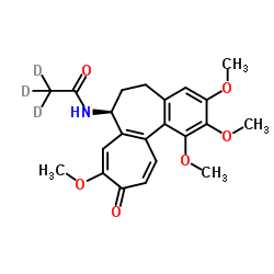 iso-Colchicine-d3 Structure