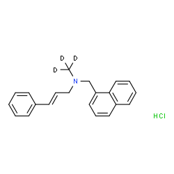 Naftifine-d3 (hydrochloride) structure