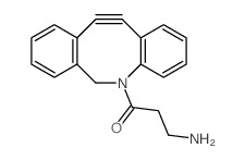 氮杂二苯并环辛炔胺结构式
