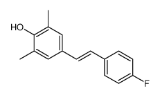 2,6-dimethyl-4-(2-(4-fluorophenyl)ethenyl)phenol picture