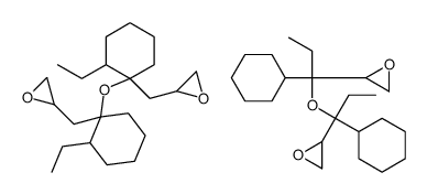2,3-epoxypropyl-2-ethylcyclohexyl ether ethylcyclohexylglycidyl ether Structure