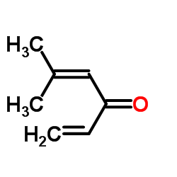 1,4-Hexadien-3-one,5-Methyl Structure