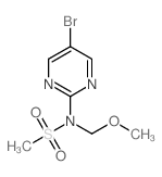 N-(5-溴嘧啶-2-基)-N-(甲氧基甲基)甲磺酰胺图片