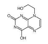 8-(2-Hydroxyethyl)-2,4(3H,8H)-pteridinedione structure