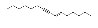 hexadec-7-en-9-yne结构式