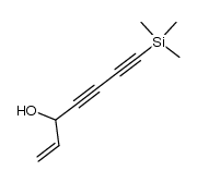 7-(trimethylsilanyl)hept-1-ene-4,6-diyn-3-ol Structure