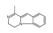 Pyrazino[1,2-a]indole, 3,4-dihydro-1-methyl- (9CI) Structure