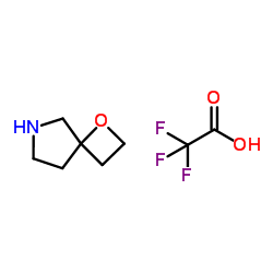 1-Oxa-6-azaspiro[3.4]octane 2,2,2-trifluoroacetate Structure