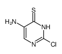 5-amino-2-chloropyrimidine-4-thiol结构式