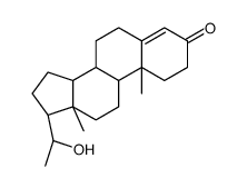 20 beta-dihydroprogesterone Structure