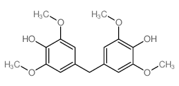 Phenol,4,4'-methylenebis[2,6-dimethoxy- Structure