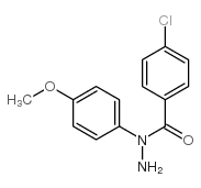 Benzoic acid,4-chloro-, 1-(4-methoxyphenyl)hydrazide picture